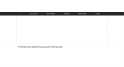 Desktop Screenshot of bloss.cl