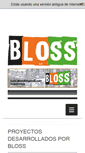 Mobile Screenshot of bloss.cl
